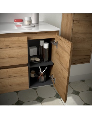 Conjunto Noja 2 cajones + 1 puerta de...