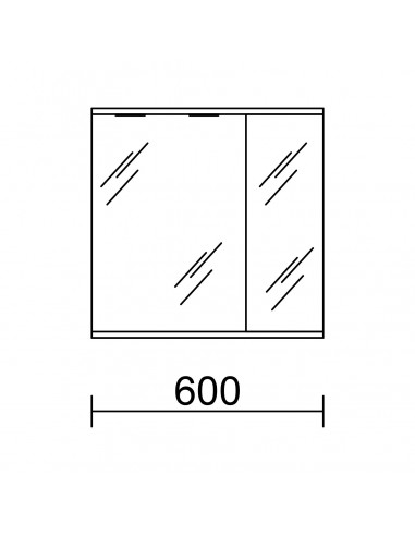Armario LOIRA 60cm 1 puerta