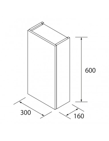 Armario Infinity 1 puerta