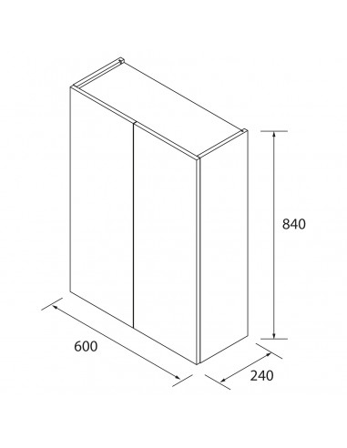 Armario INFINITY 2 puertas