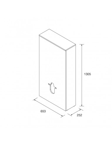 Cubre cisterna WC UNIT