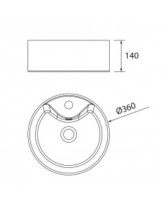 Lavabo de posar LISBOA... 2