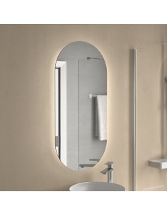 Espejo ovalado THAIS con...