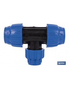 TE 90° REDUCIDA PP PN16 63...