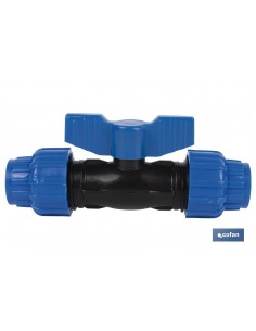 VÁLVULA DE BOLA PP PN16 90...