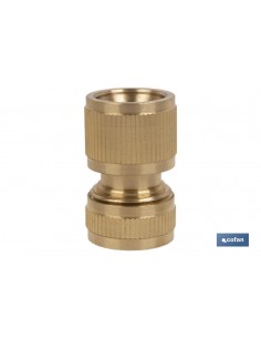 CONECTOR MANGUERA LATÓN 1/2...