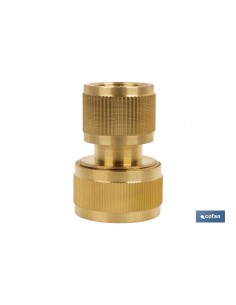 CONECTOR MANGUERA LATÓN 3/4...