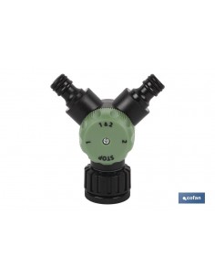 COLECTOR DE RIEGO 2 SALIDAS...