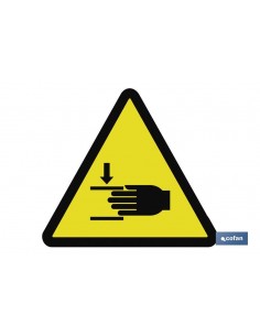 SEÑAL ADHESIVA 105X105MM....