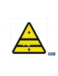 SEÑAL ADHESIVA 105X105MM....