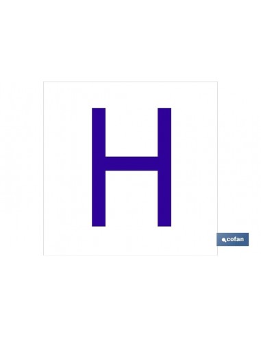 SEÑAL GLASSPACK ADHESIVA 62X62MM....