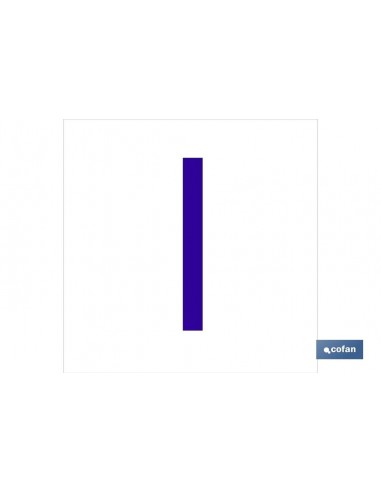 SEÑAL GLASSPACK ADHESIVA 62X62MM....