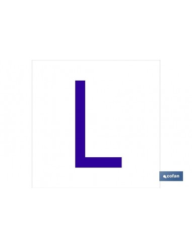 SEÑAL GLASSPACK ADHESIVA 62X62MM....