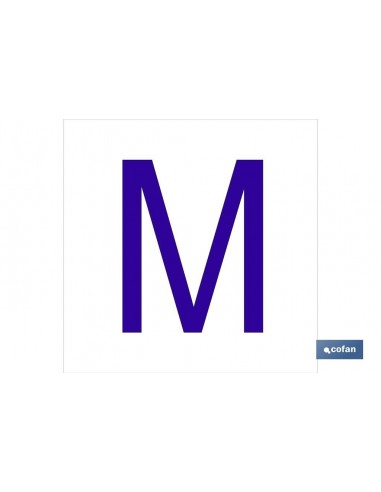 SEÑAL GLASSPACK ADHESIVA 62X62MM....