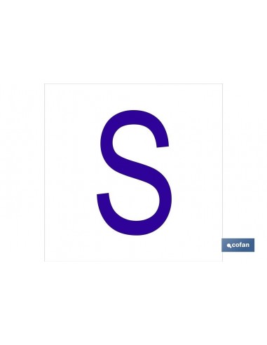 SEÑAL GLASSPACK ADHESIVA 62X62MM....