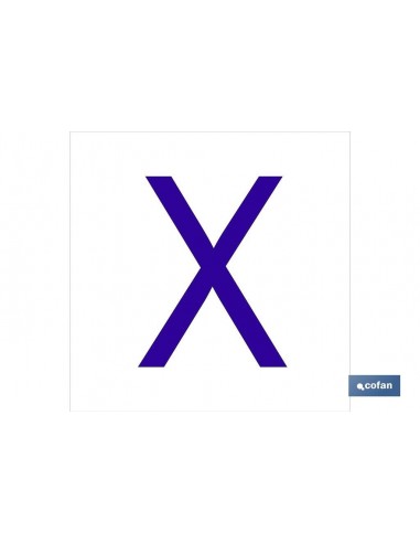 SEÑAL GLASSPACK ADHESIVA 62X62MM....