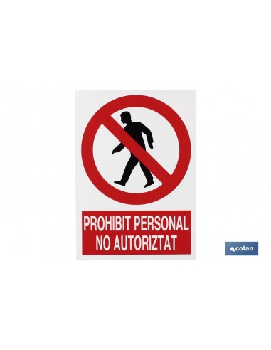 SEÑAL POLIESTIRENO 297X210 MM (PACK:...