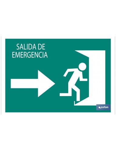 SEÑAL LUMINISCENTE 297X210MM. (PACK:...