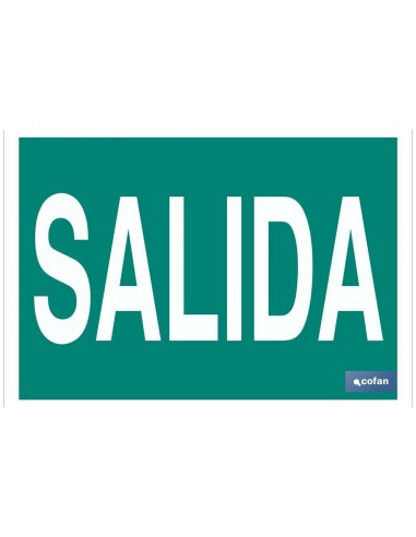 SEÑAL LUMINISCENTE 297X210MM. (PACK:...