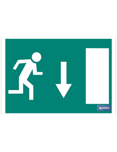 SEÑAL LUMINISCENTE 297X210MM. (PACK:...