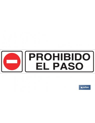 SEÑAL GLASSPACK ADHESIVA 175X45MM....