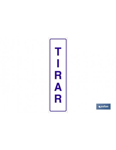 SEÑAL GLASSPACK ADHESIVA 250X62MM....