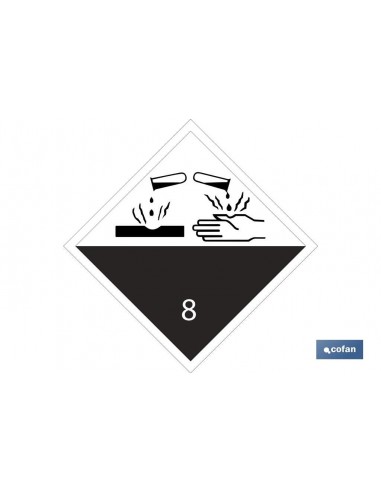 SEÑAL ADHESIVA MAT. PELIGROSAS...