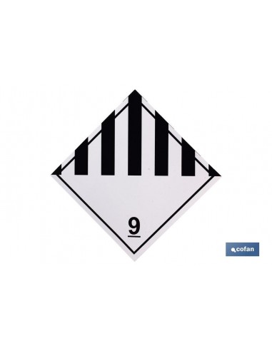 SEÑAL ADHESIVA MAT. PELIGROSAS...