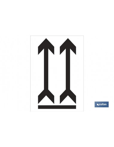 SEÑAL ADHESIVA 150X105MM (PACK: 1 UDS)