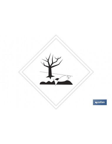 SEÑAL ADHESIVA MAT. PELIGROSAS...