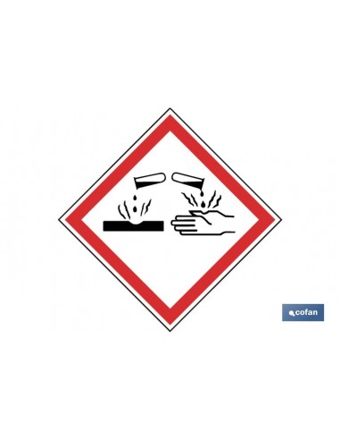 SEÑAL ADHESIVA MAT. PELIGROSAS...