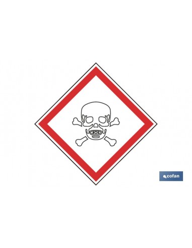 SEÑAL ADHESIVA MAT. PELIGROSAS...