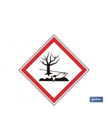 SEÑAL ADHESIVA MAT. PELIGROSAS...