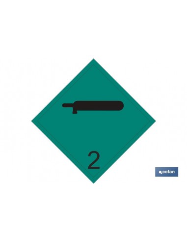 SEÑAL ADHESIVA MAT. PELIGROSAS...