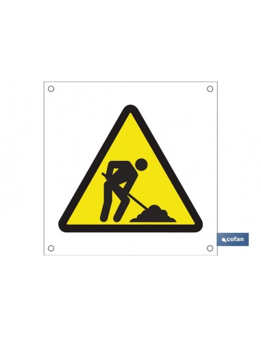 SEÑAL POLIPROPILENO CELULAR 600X600MM...