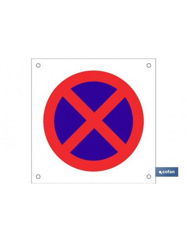 SEÑAL POLIPROPILENO CELULAR 600X600MM...