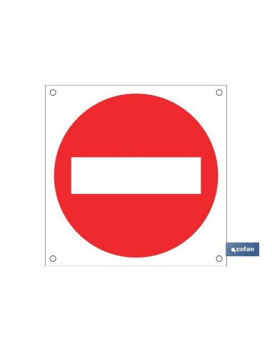 SEÑAL POLIPROPILENO CELULAR 600X600MM...