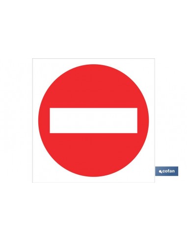 SEÑAL POLIESTIRENO  297X297MM. (PACK:...