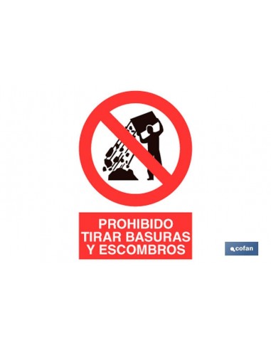 SEÑAL POLIESTIRENO 210X148MM (PACK: 1...