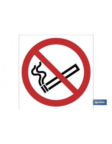 SEÑAL ADHESIVA 105X105MM. (PACK: 1 UDS)