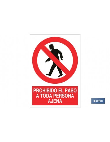 SEÑAL POLIESTIRENO 210X148MM. (PACK:...