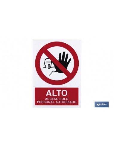 SEÑAL POLIESTIRENO 297X210MM (PACK: 1...