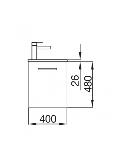 Micro Mueble + Lavabo