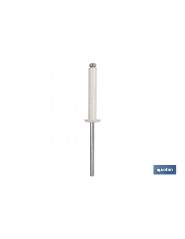 REMACHE ALUMINIO NORMAL BLANCO 4,8 X...