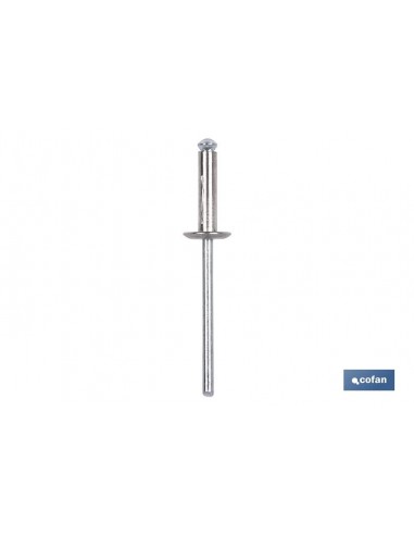 REMACHE FLOR CABEZA ANCHA 4,8 X 16 MM...