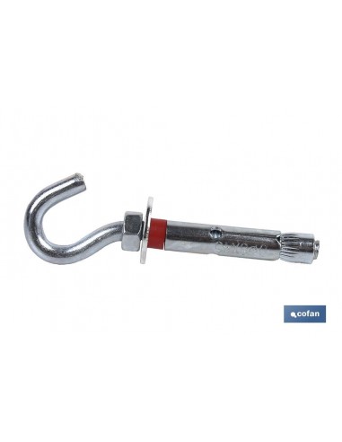 ANCLAJE METALICO C/GANCHO 8/10X60...