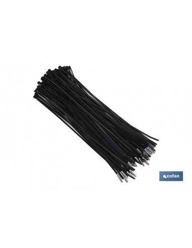 BRIDAS NYLON NEGRO 7,6 X 200 mm...