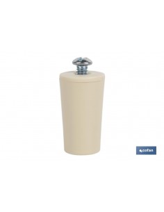 TOPE PERSIANA 40 MM MARFIL...