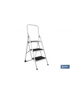 ESCALERA DOMÉSTICA ACERO 3...