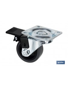 RUEDA GOMA/GRIS PLACA/FRENO...